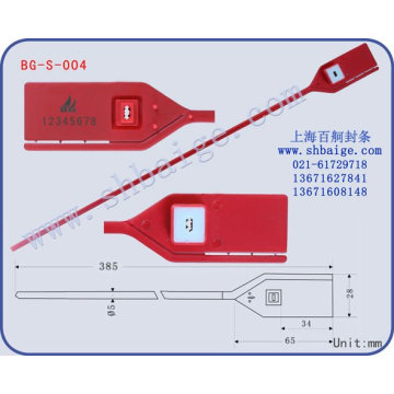 Plastic Security SealBG-S-004